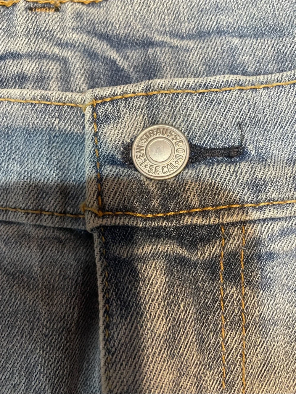 Levi's Light Blue Bootcut Jeans